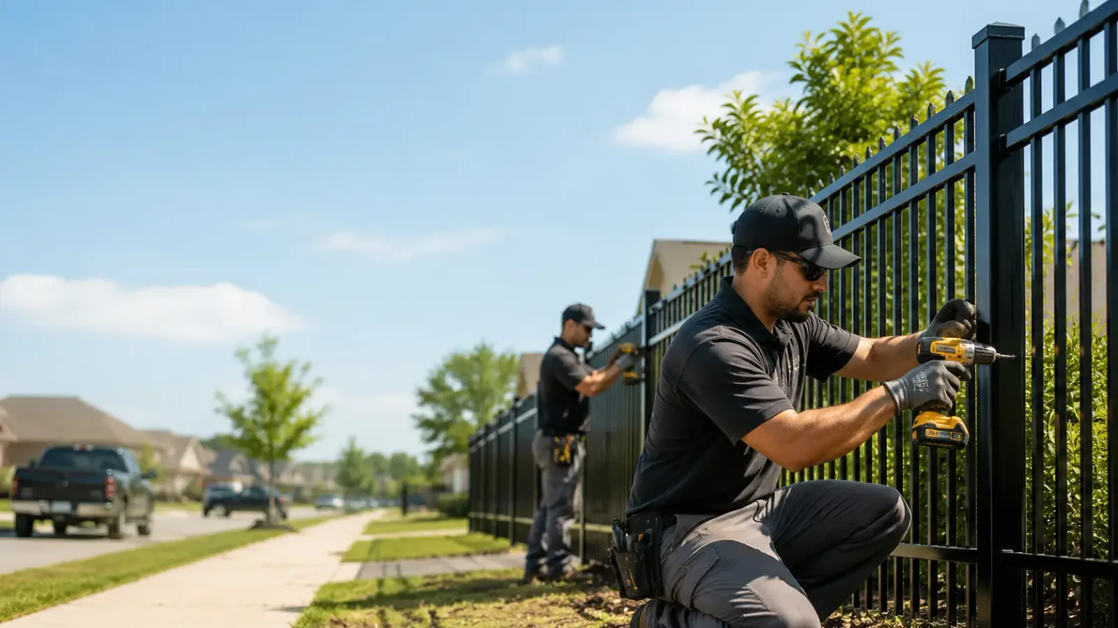 Metal Fence Installation in Hopewell, NJ